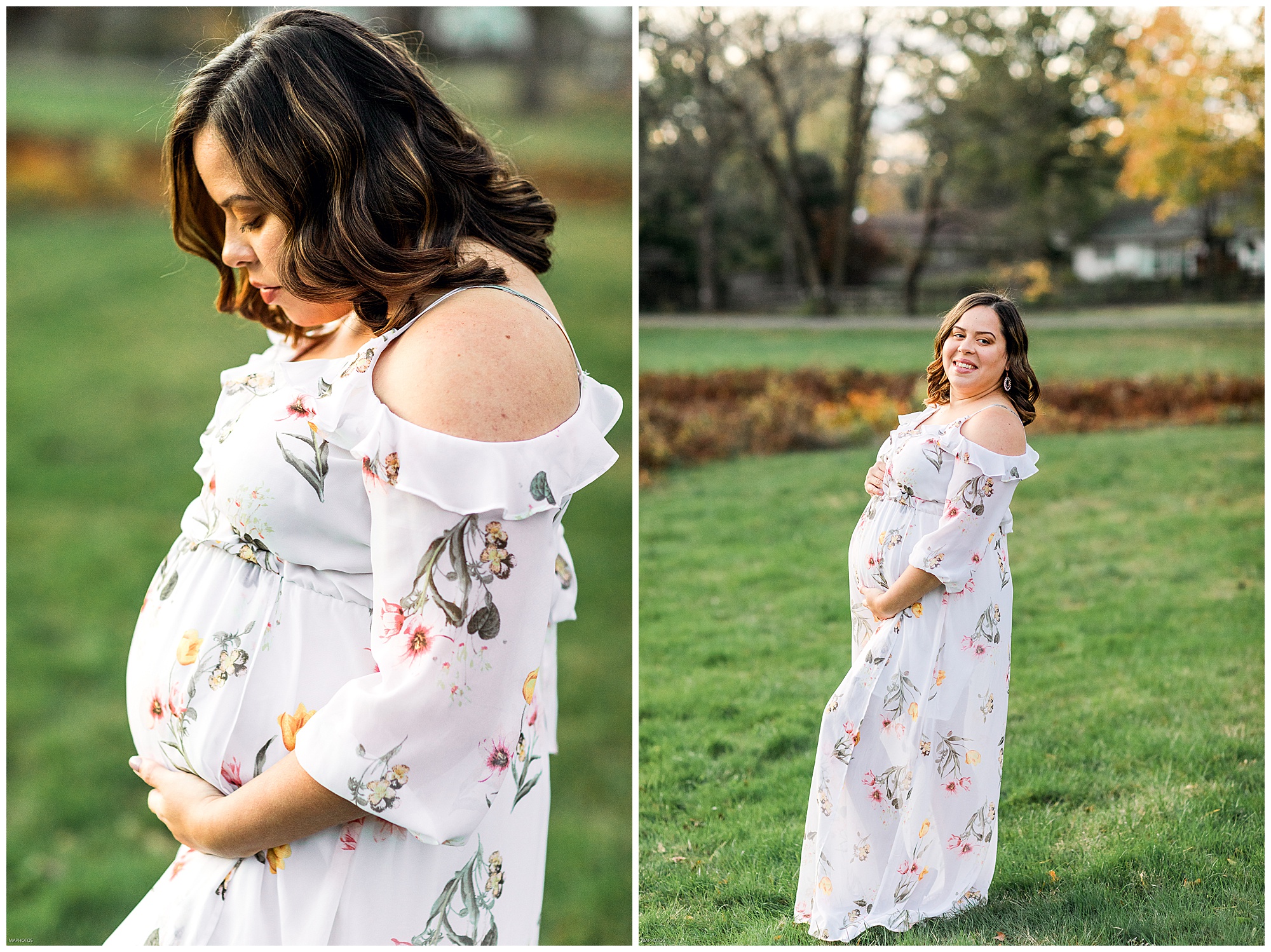 A Family and Maternity Session at Strawberry Park in Moorestown, NJ