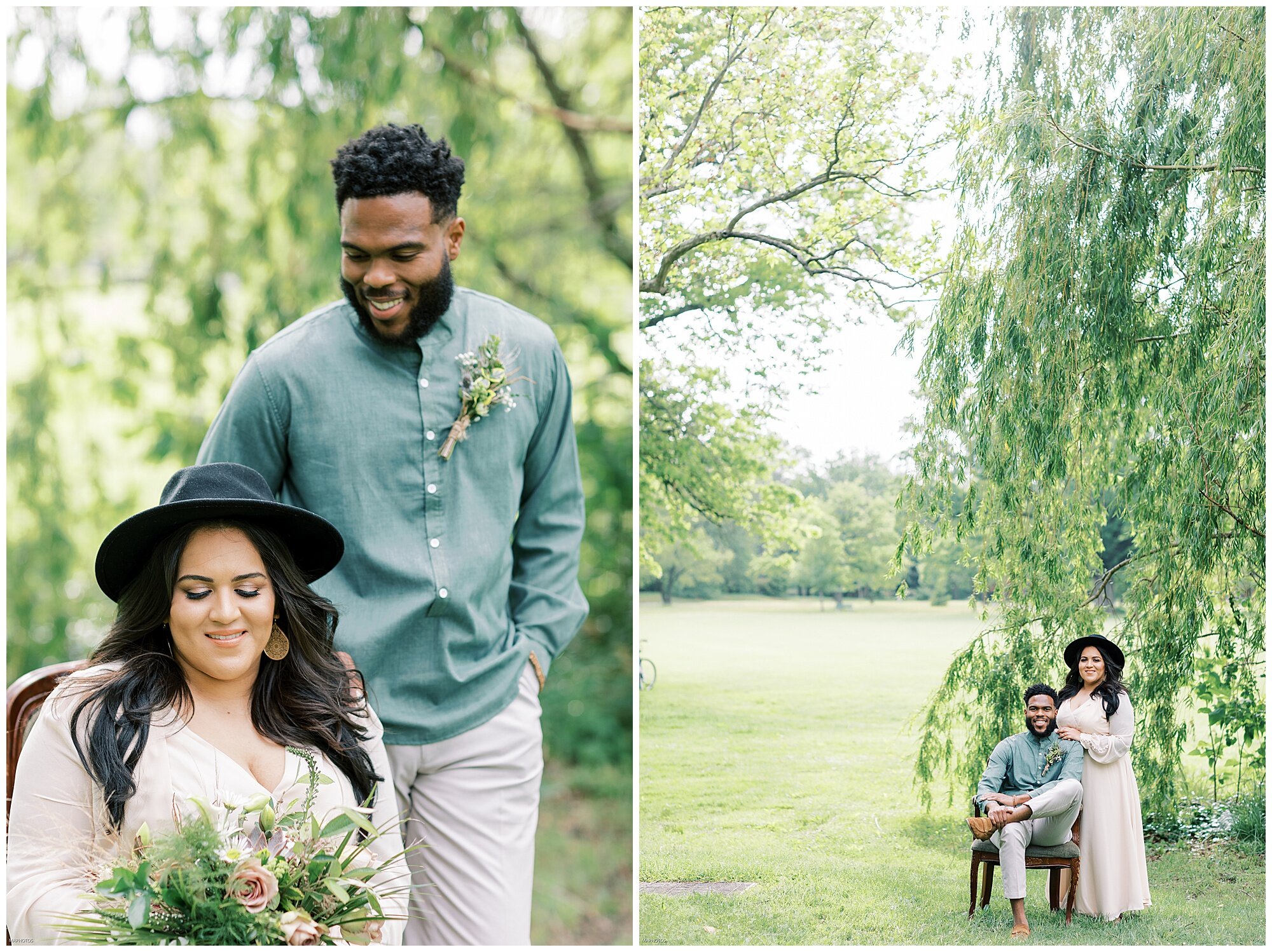Stephanie and Ravon a Classic Engagement Session at the Knight Park in Collingswood NJ_0679.jpg